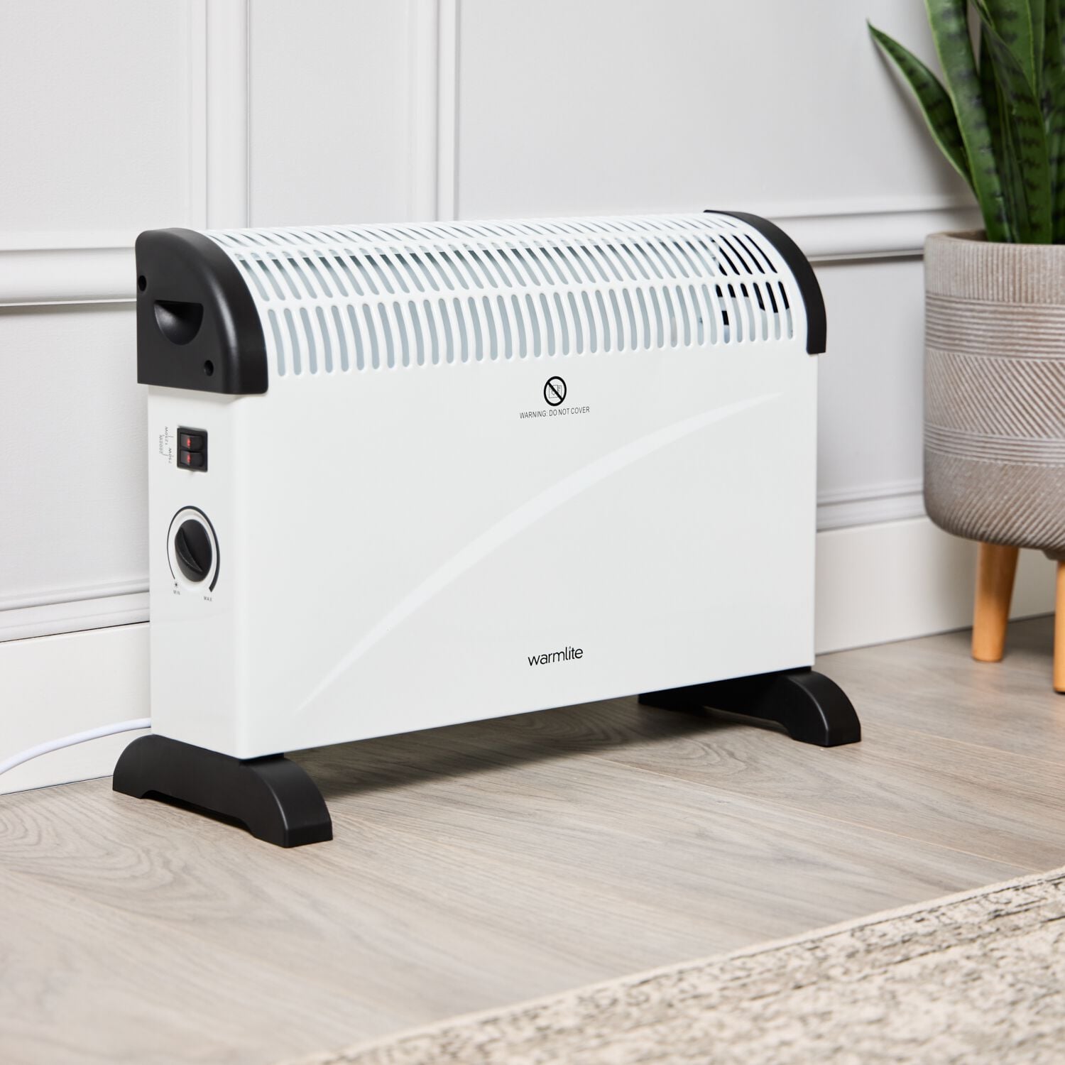 Warmlite WL41007 2000W convection heater in a home setting