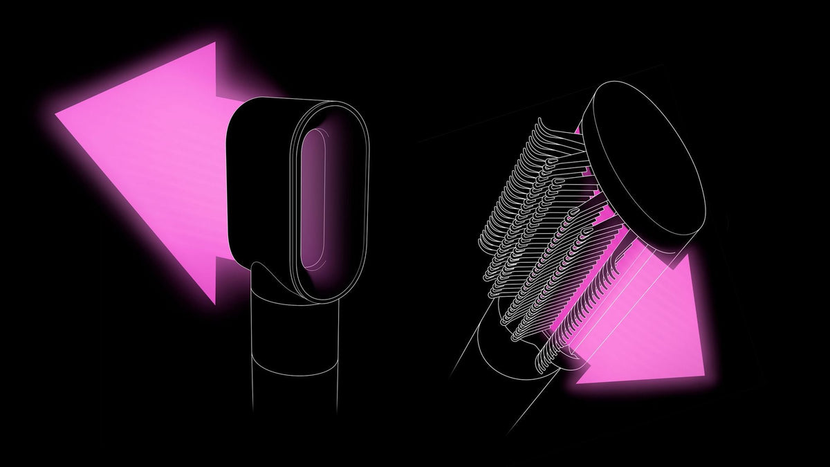 Dyson Airwrap Origin Multi-Styler and Dryer - Prussian Blue/Rich Copper - Fast dryer and Anti-snag loop brush