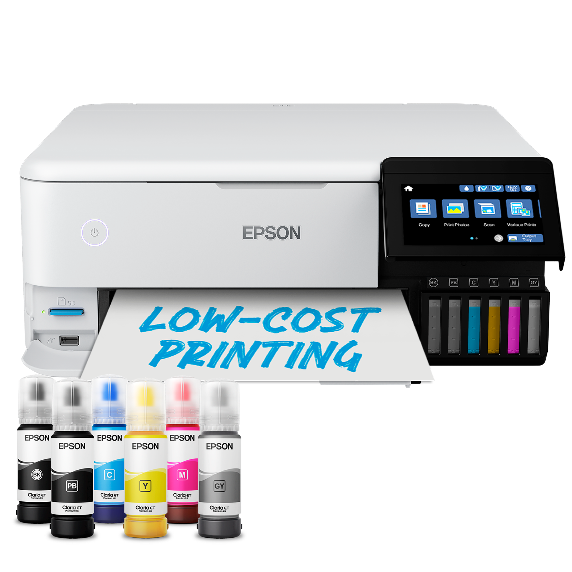 Epson EcoTank ET-8500 A4 Wireless Photo Printer | C11CJ20401CE