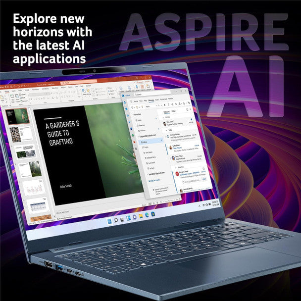 Acer Aspire AI Qualcom SD X1 16G 1TB 14" Blue | NX.JP3EK.003