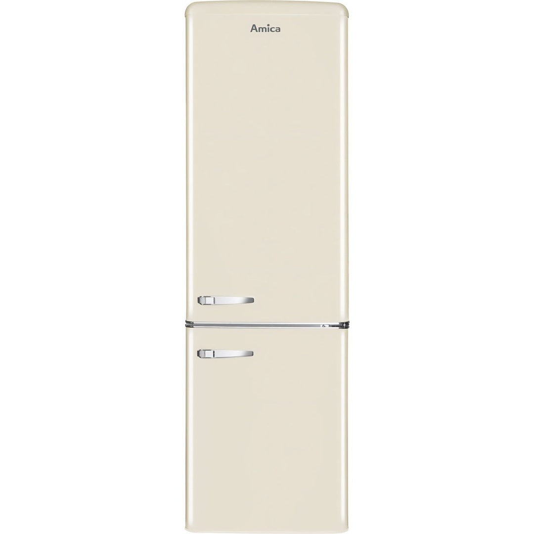 Amica 181cm High 70/30 Fridge Freezer - Satin Beige | FKR29653C/1 Amica Fridge Freezer Euronics Ireland
