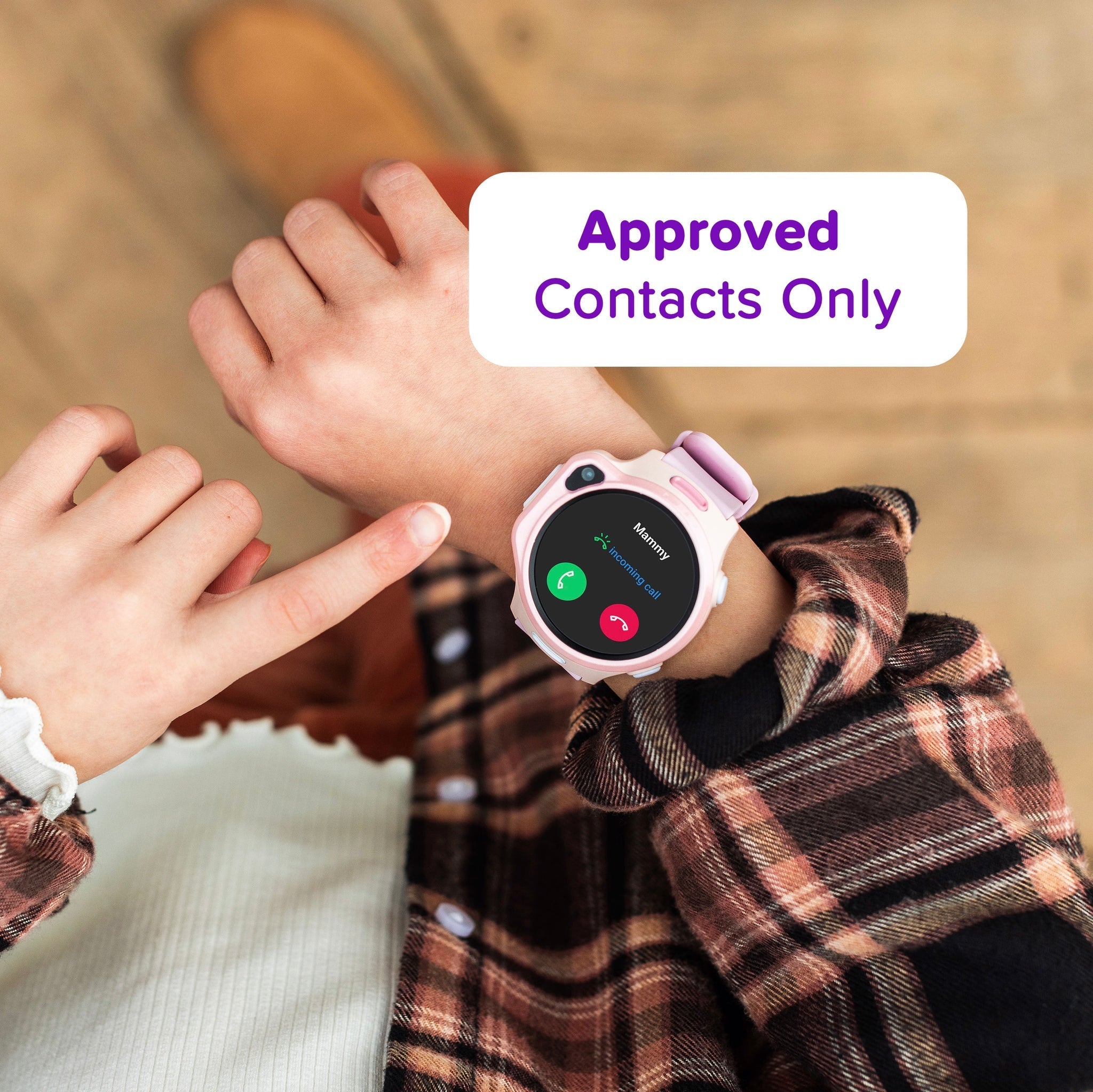 myFirst Fone S3 - 4G Kids Smart Watch with 1.4" Round AMOLED & GPS - Space Blue (APAC/EU) | 256-KW1401SA-SB02
