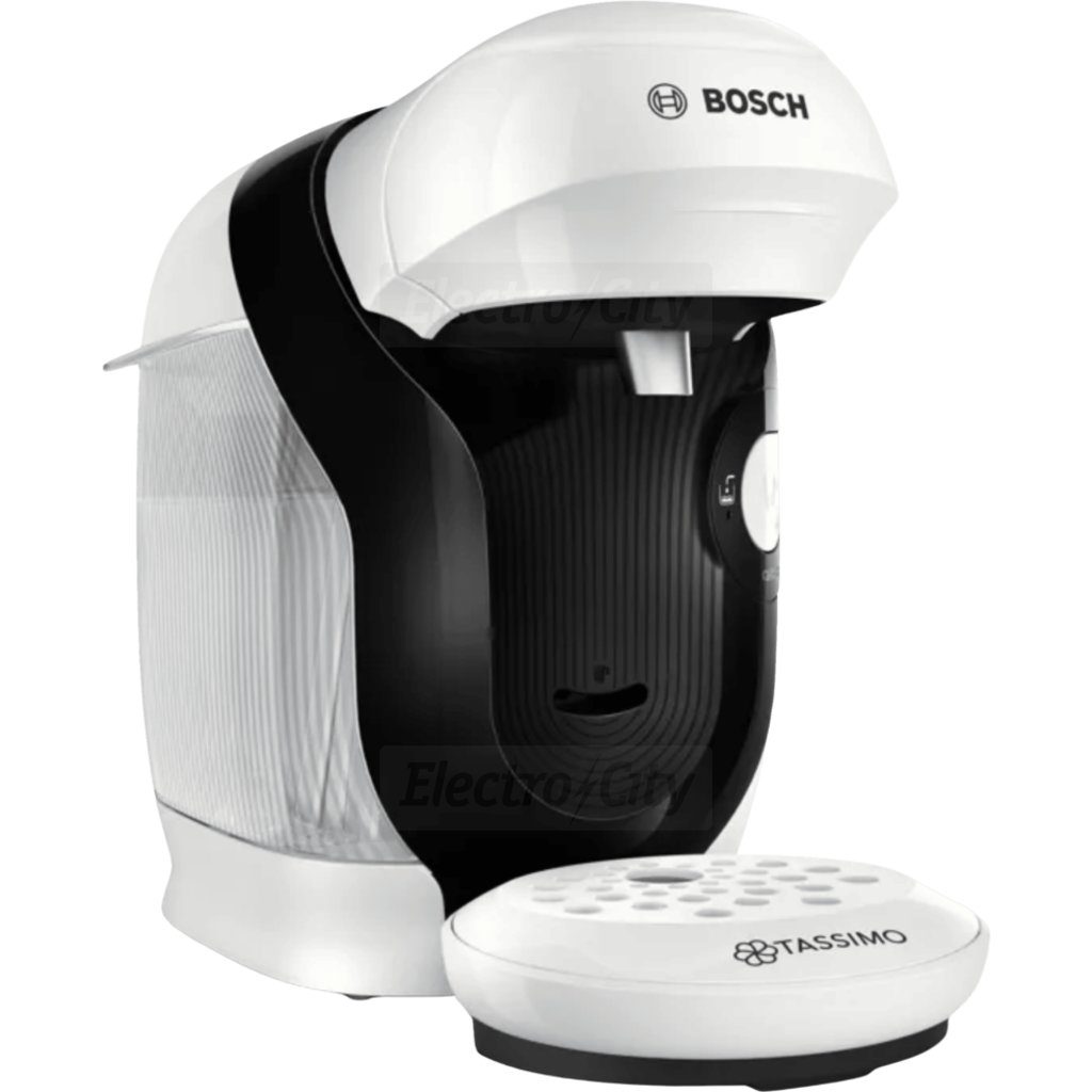 Bosch Tassimo Style Friendly pod coffee and hot drinks machine in White