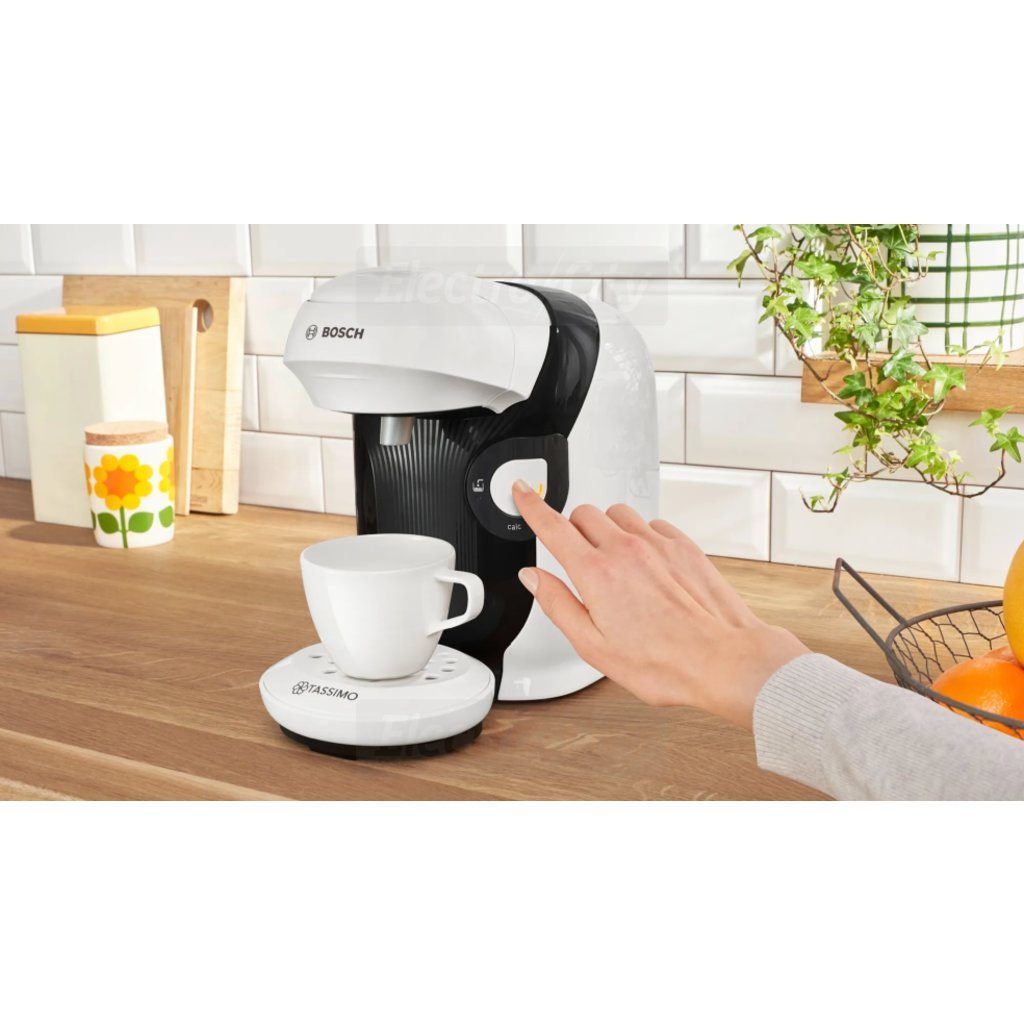 Bosch Tassimo Style Friendly pod coffee and hot drinks machine in White