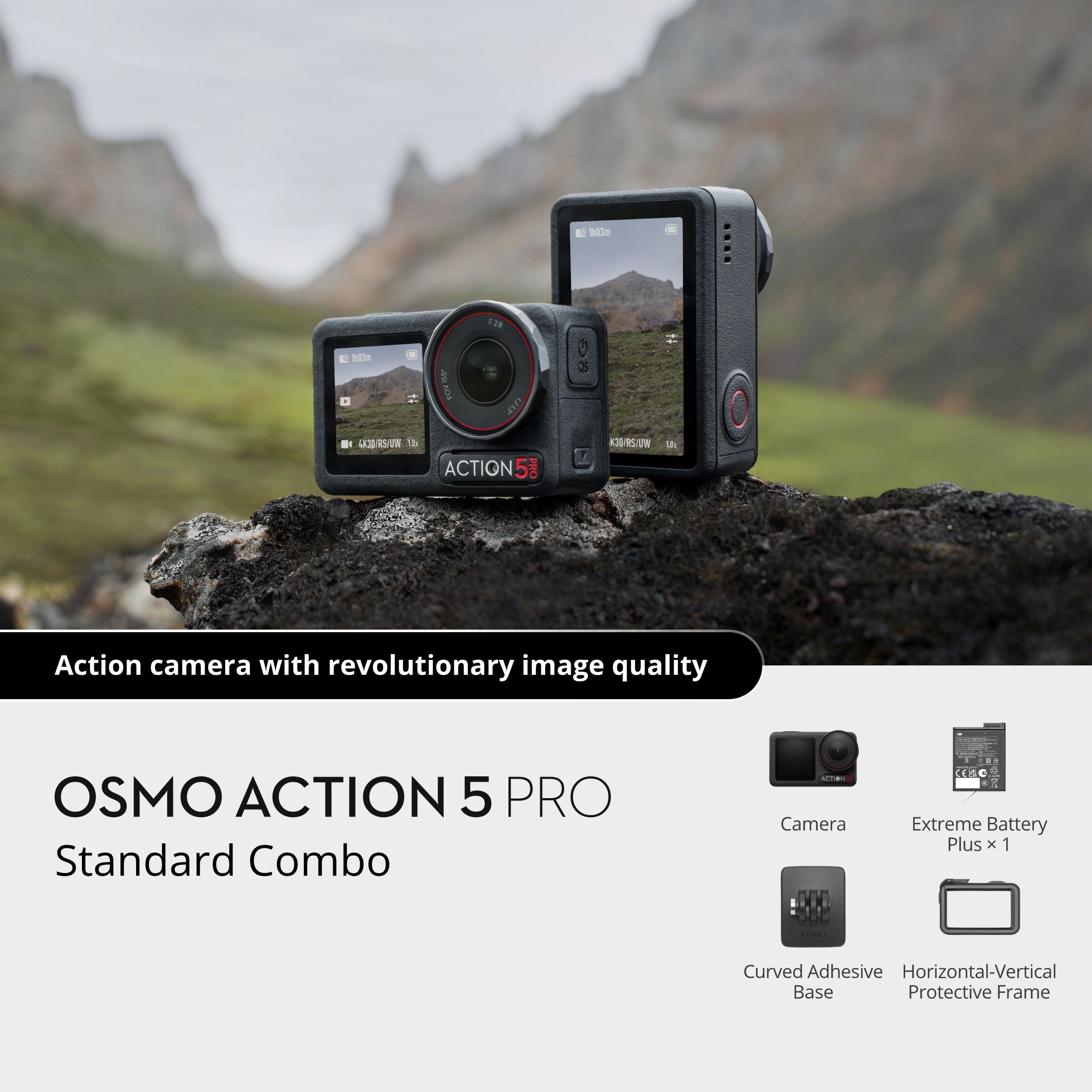 DJI Osmo Action 5 Pro Standard Combo | CP.OS.00000349.03