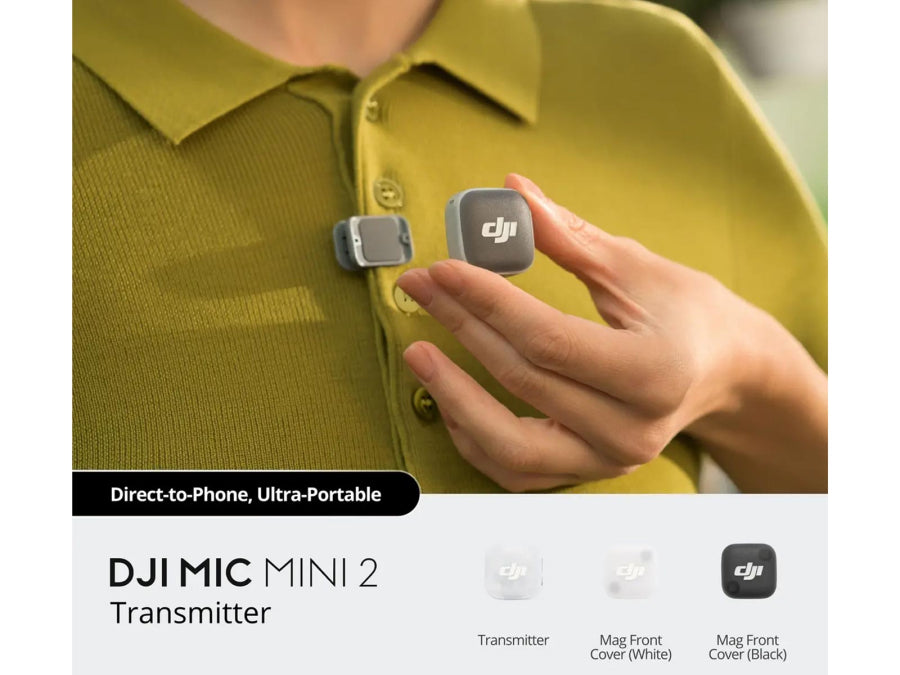 DJI Mic Mini 2 2TX 1 Mobile RX Case Microphone DJI King and Moffatt Ireland