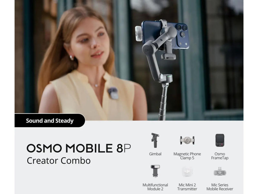 DJI Osmo Mobile 8P Creator Combo DJI King and Moffatt Ireland