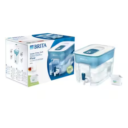 BRITA Flow Water Filter Jug 8.2 L White including MAXTRA PRO All-in-1 cartridge | S1051126
