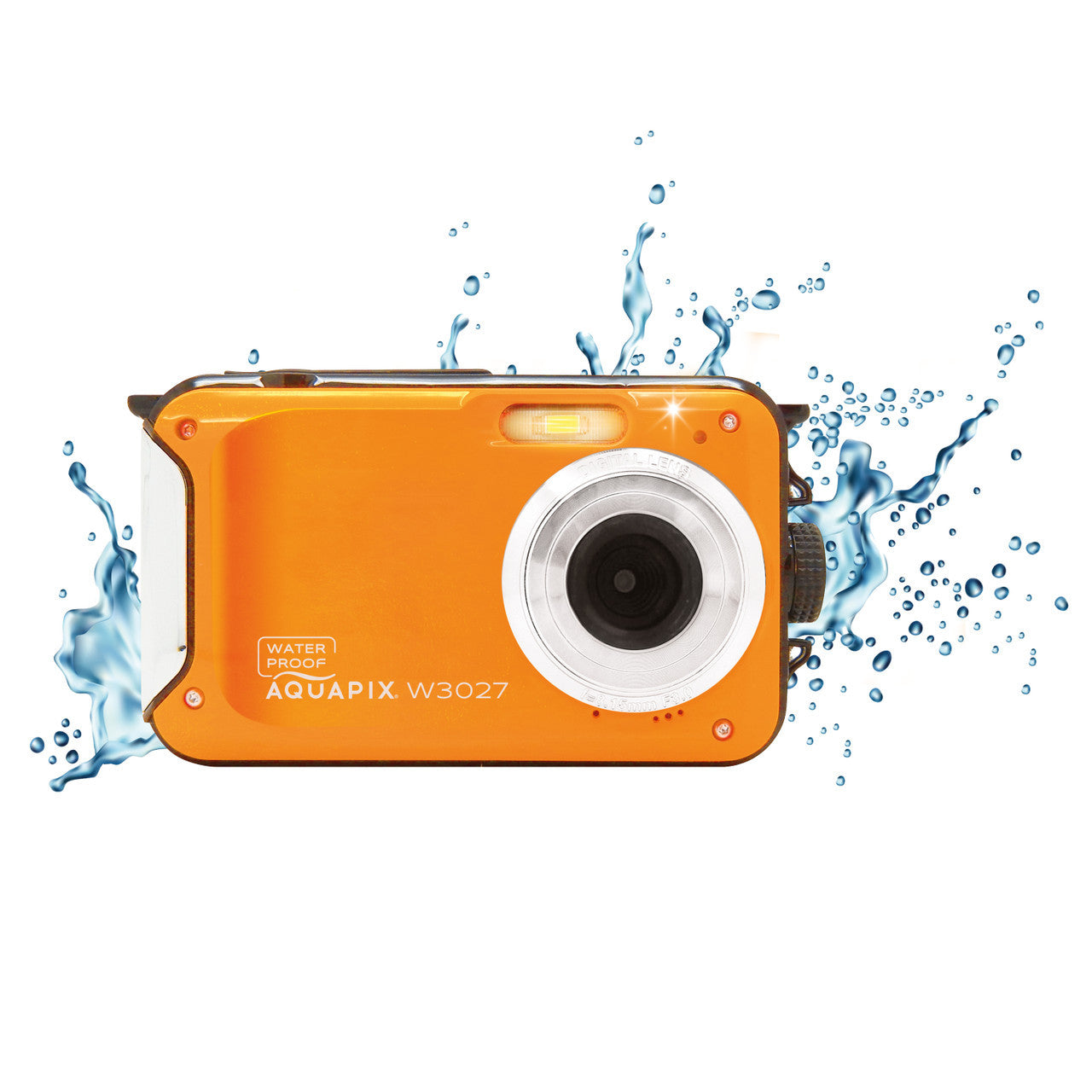 EasyPix Aquapix W3027-O Wave Camera - Orange | 267-10031