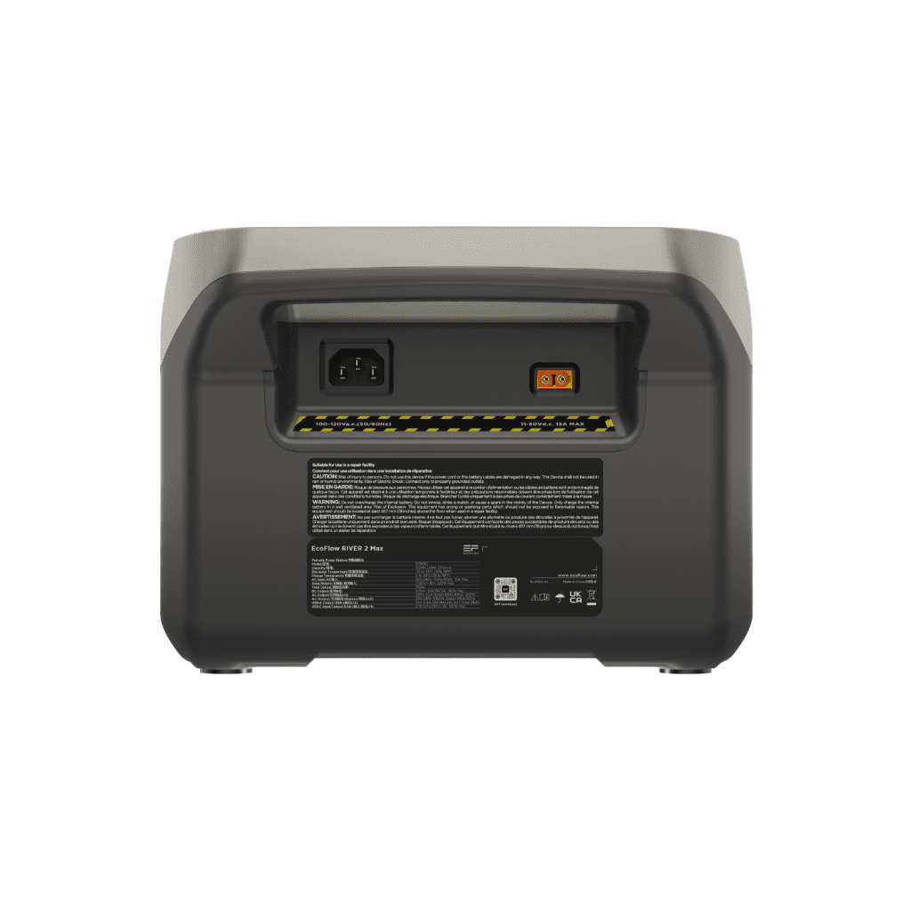 EcoFlow River 2 Max Portable Power Station | ZMR610-B-UK