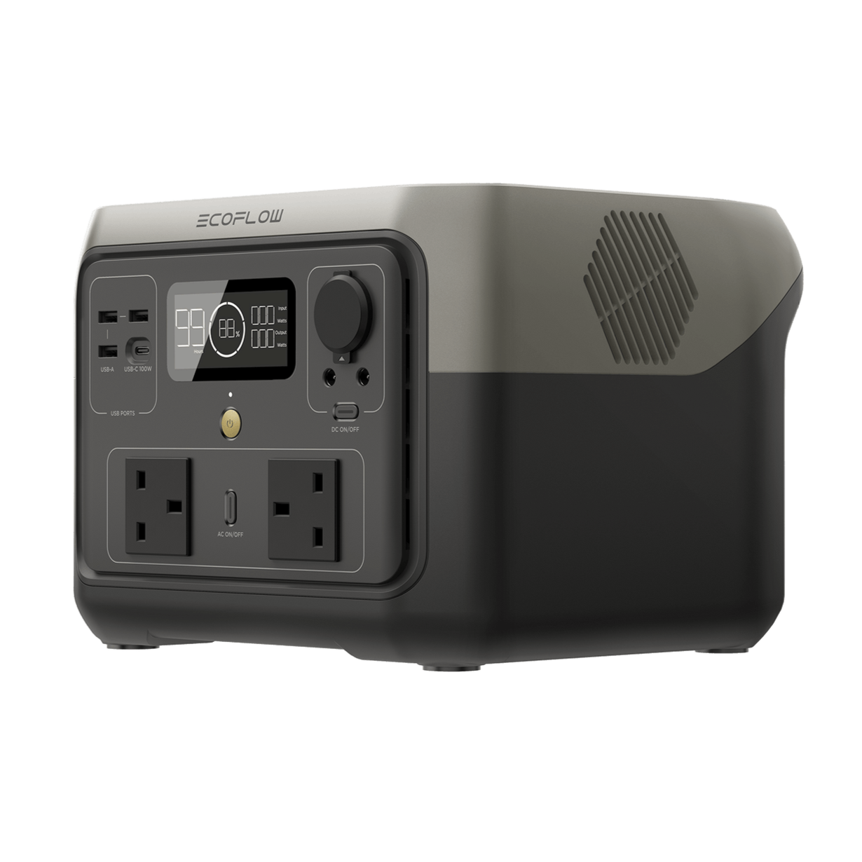 EcoFlow River 2 Max Portable Power Station | ZMR610-B-UK