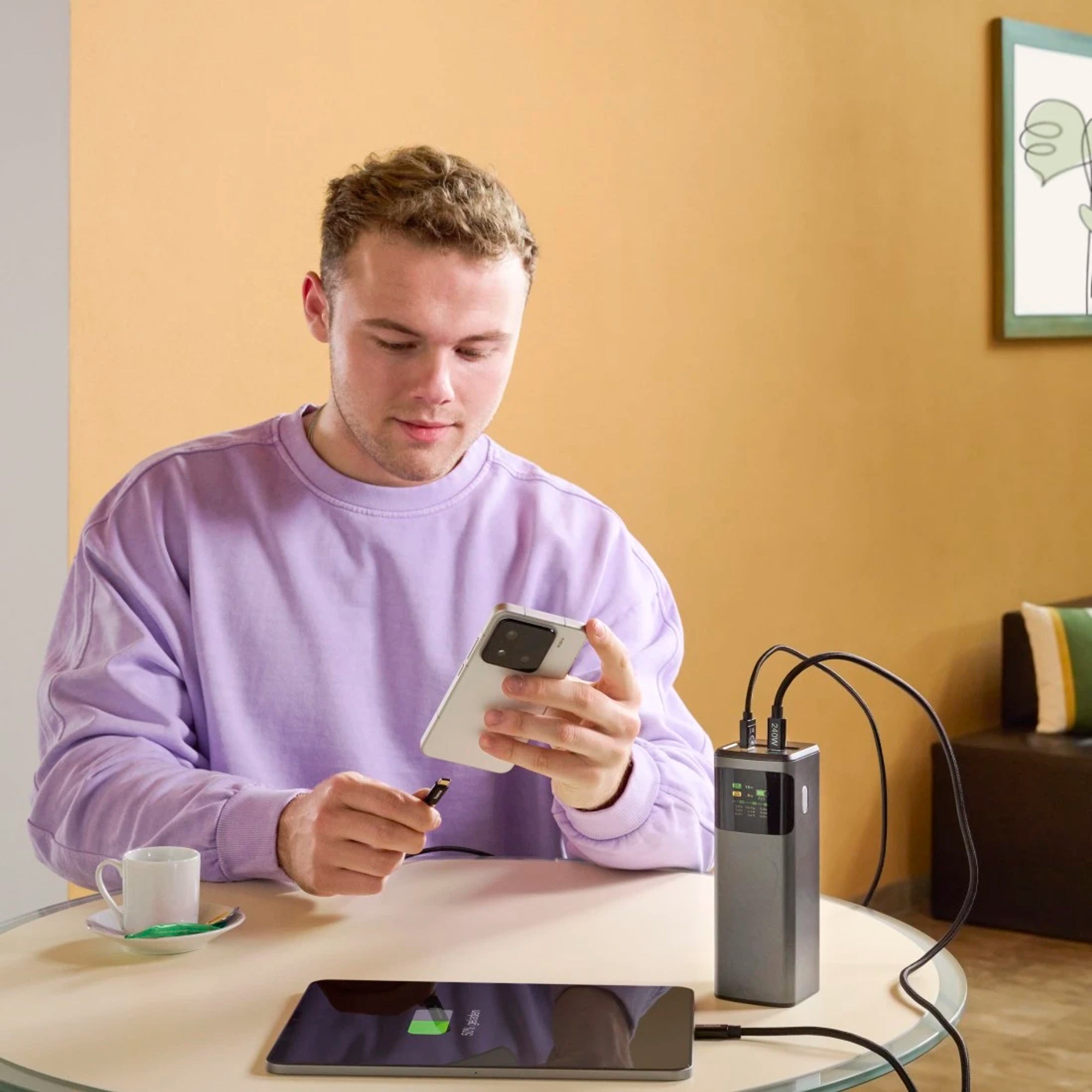 Hama High Power 65W 20,000mAh Fast Charging Power Bank | USB-C + USB-A | 536525