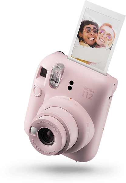 FUJIFILM instax mini 12 Instant Camera Blossom Pink - official product image