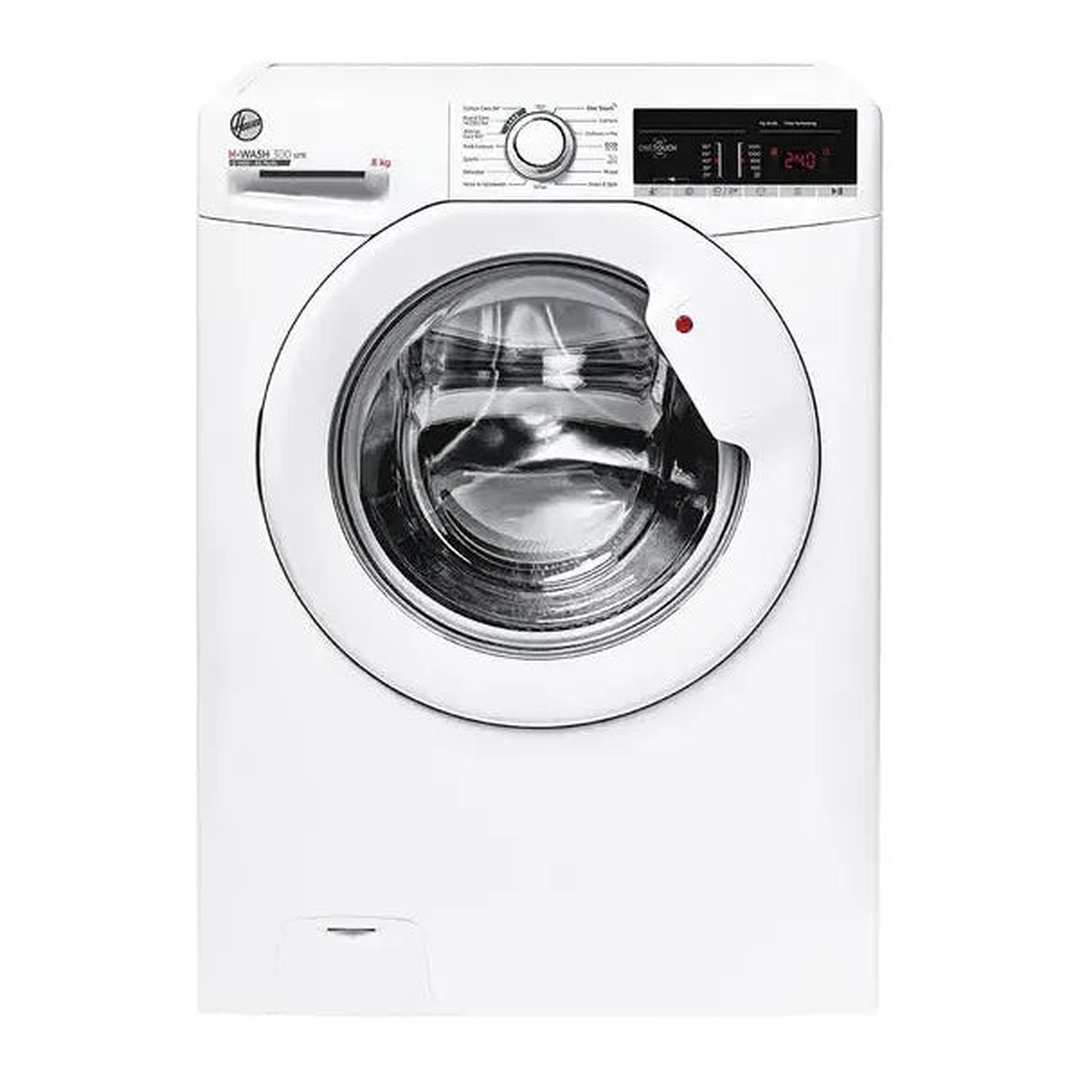 Hoover H-Wash 300 NFC 8KG 1400 RPM Freestanding Washing Machine - White | H3W48TA4/1-80 Hoover Washing Machine Euronics Ireland