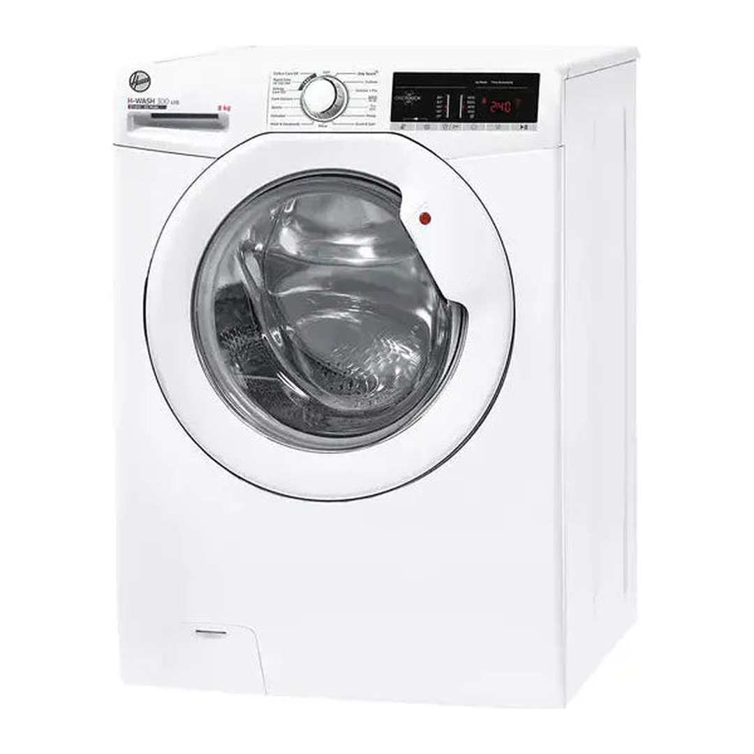 Hoover H-Wash 300 NFC 8KG 1400 RPM Freestanding Washing Machine - White | H3W48TA4/1-80 Hoover Washing Machine Euronics Ireland