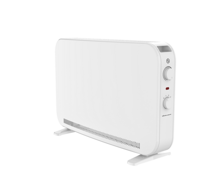 Winterwarm 2kW Convector Heater - White - front view