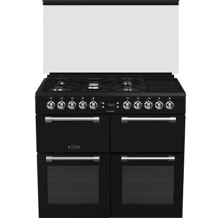 Leisure 100cm Chefmaster Dual Fuel Range Cooker | CC100F521K Leisure Range Cooker Euronics Ireland