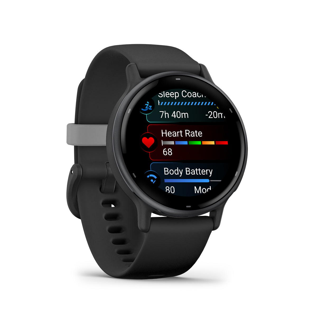 Garmin vivoactive 5 GPS Fitness Smartwatch - angled front view