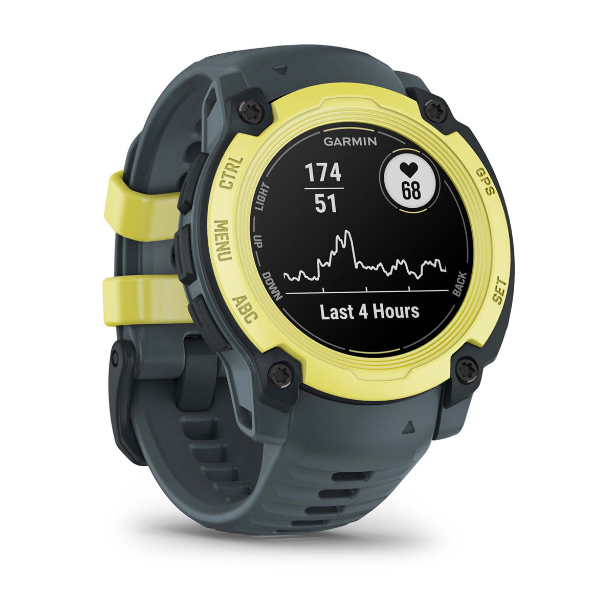 Garmin Instinct E 40mm Rugged GPS Smartwatch - angled left-front view