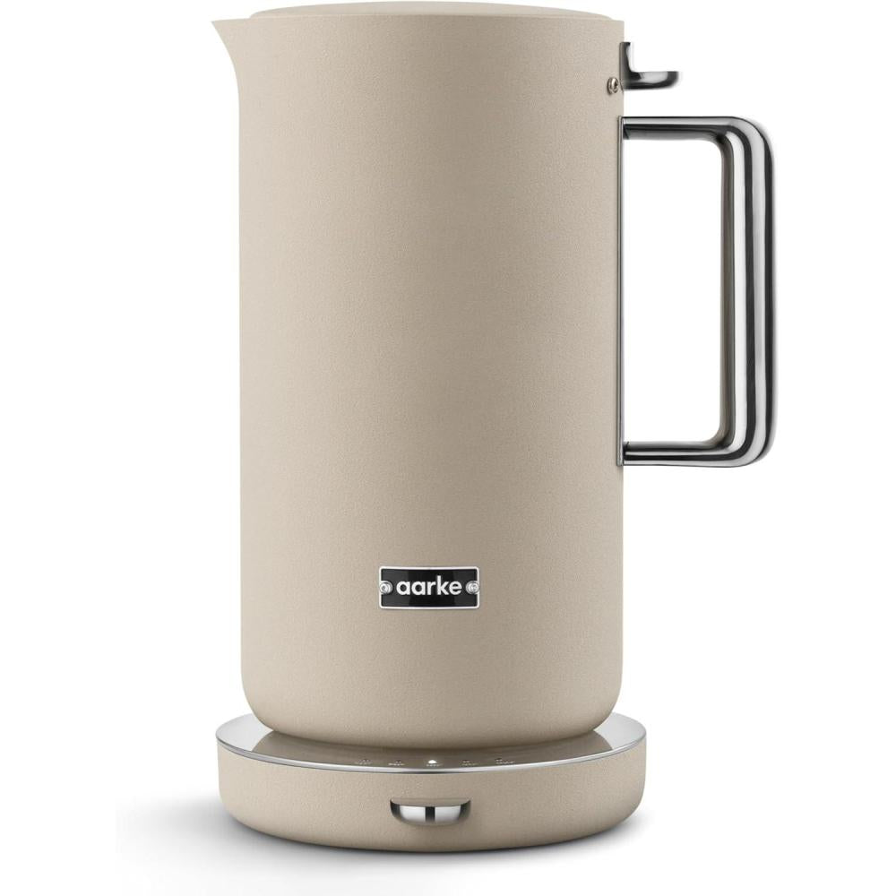 Aarke Temperature Control Kettle, Sand, 1.2L - front product view