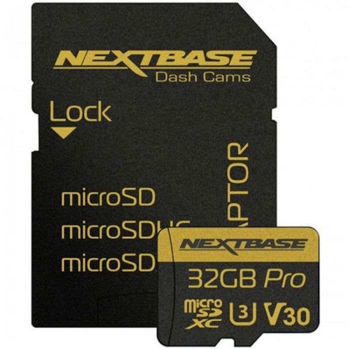 Nextbase 32GB, Dashcam Memory Card | NBDVRS2SD32GBU3