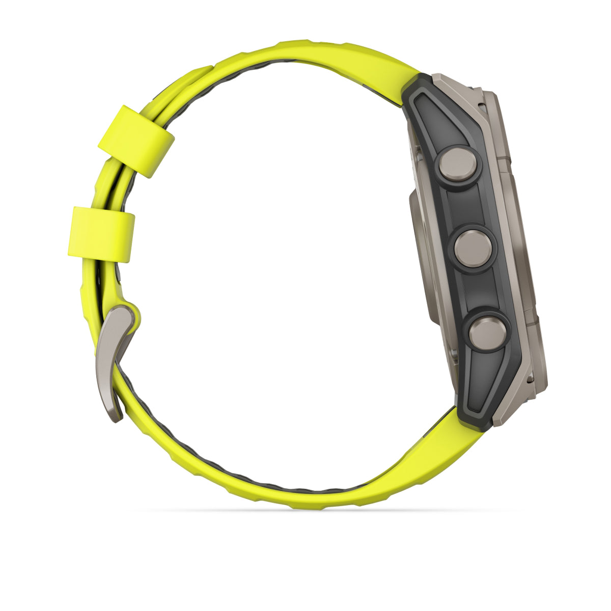 Garmin fenix 8 51mm Solar Sapphire GPS Smartwatch - side view