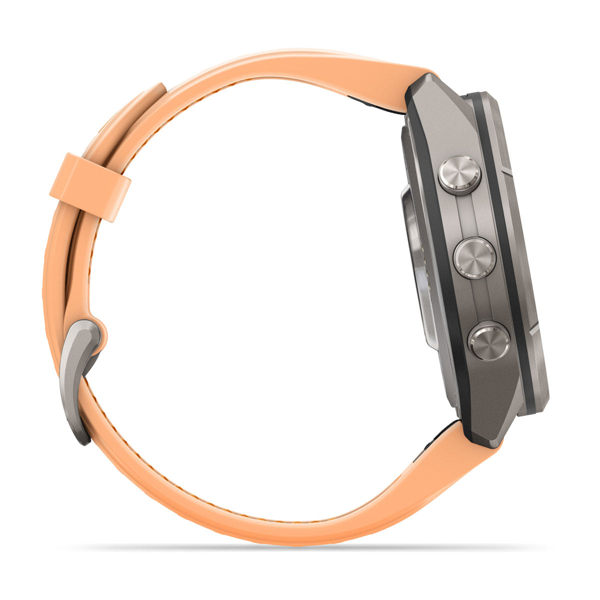 Garmin fenix 9 Pro inReach 43mm AMOLED Sapphire GPS Smartwatch - side view