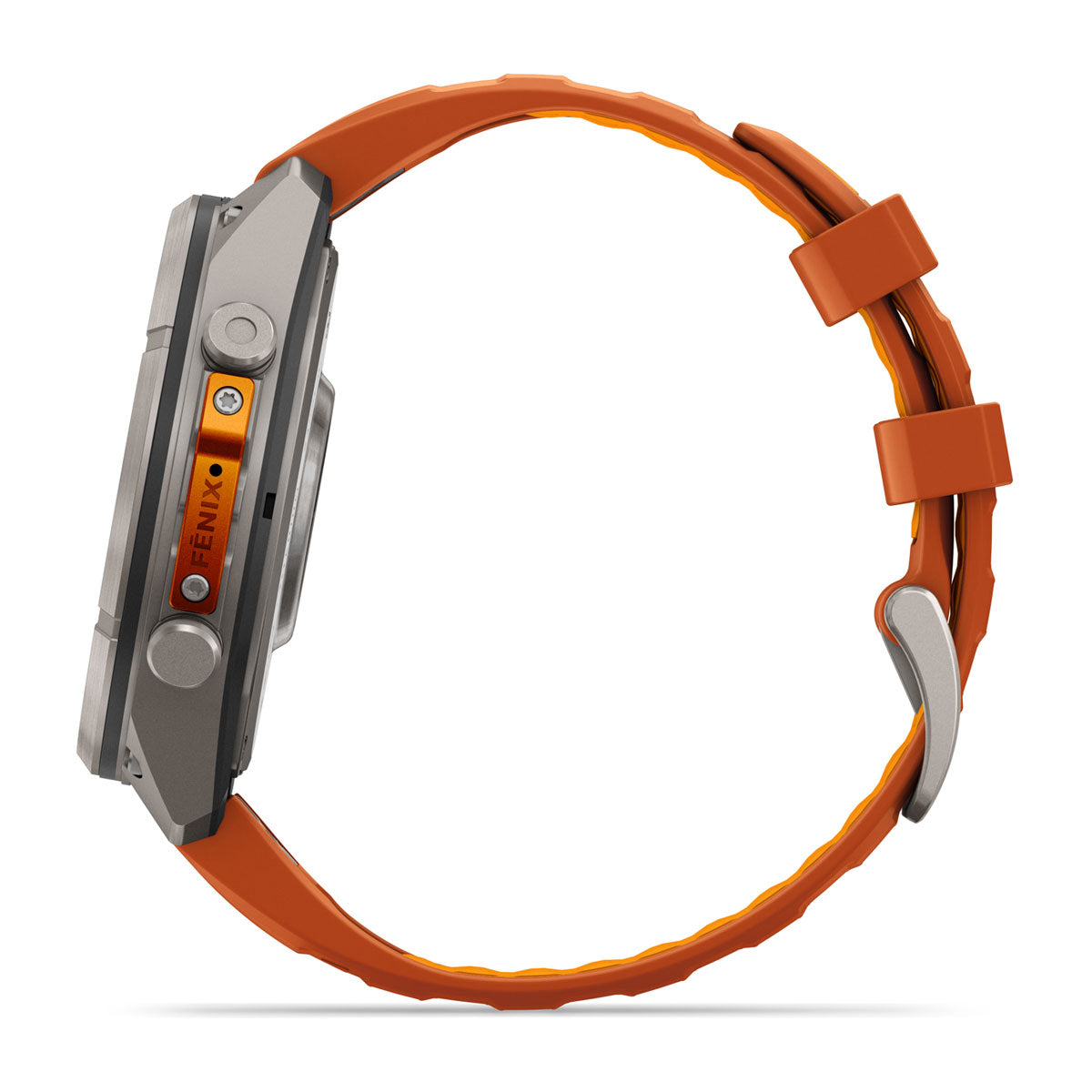 Garmin fenix 9 Pro inReach 47mm AMOLED Sapphire GPS Smartwatch - side view