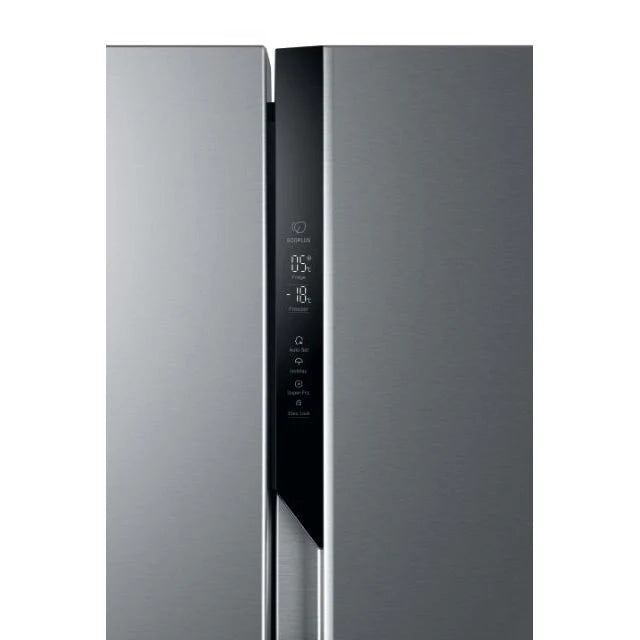 Haier SBS 90 Series 3 528L American Fridge Freezer - Gentle Silver | HSR3918ENPG