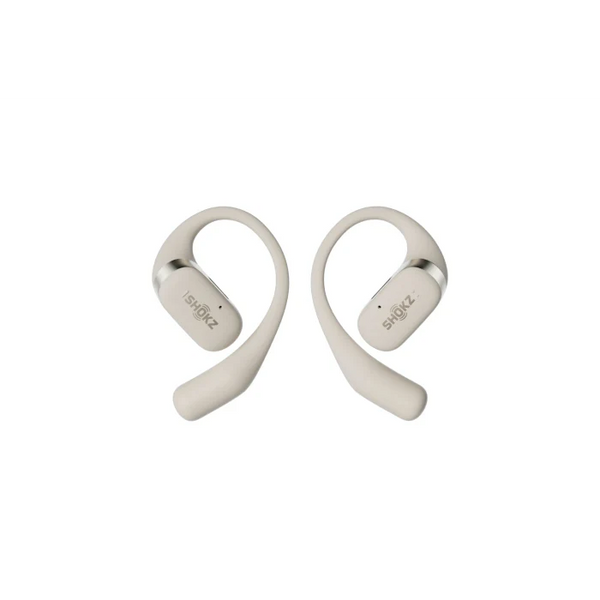 SHOKZ OpenFit True Wireless Earbuds in Beige | 38-T910BG