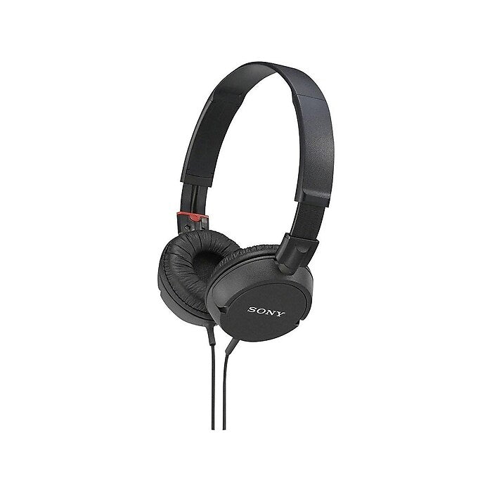 Sony MDR-ZX110 Wired On-Ear Headphones - Black - alternate product view