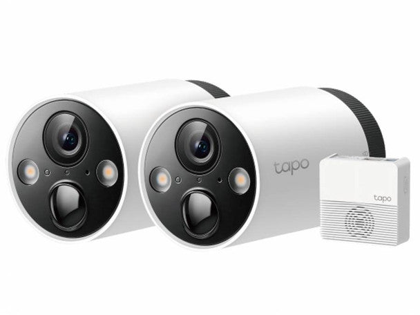 TP Link Smart Wire-Free Security Camera System (1080P) - 2 Camera System | TAPOC420S2