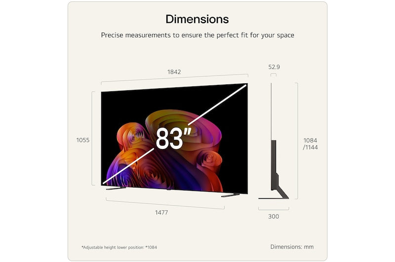LG 83-inch B6E Series 4K OLED Smart TV | OLED83B6ELB.AEI