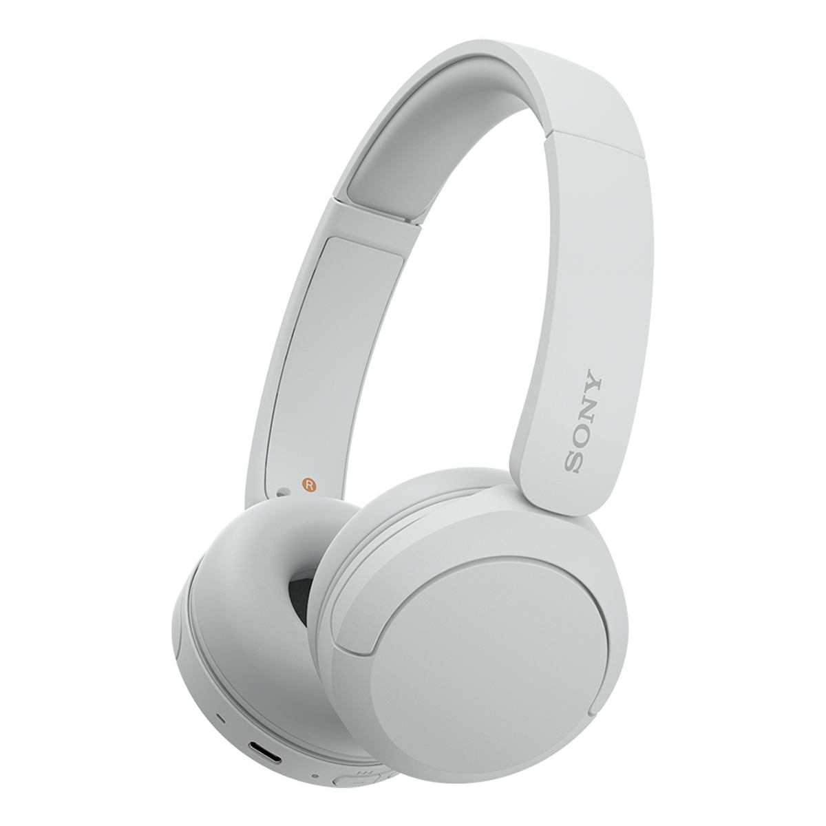 Sony WH-CH520 Wireless On-Ear Headphones - White - official product image