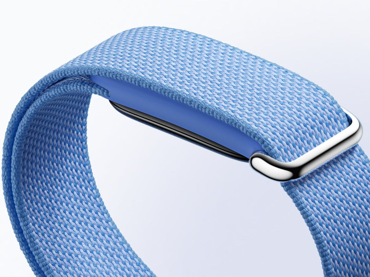 Google Fitbit Air Fitness Tracker - Lavender - buckle close-up