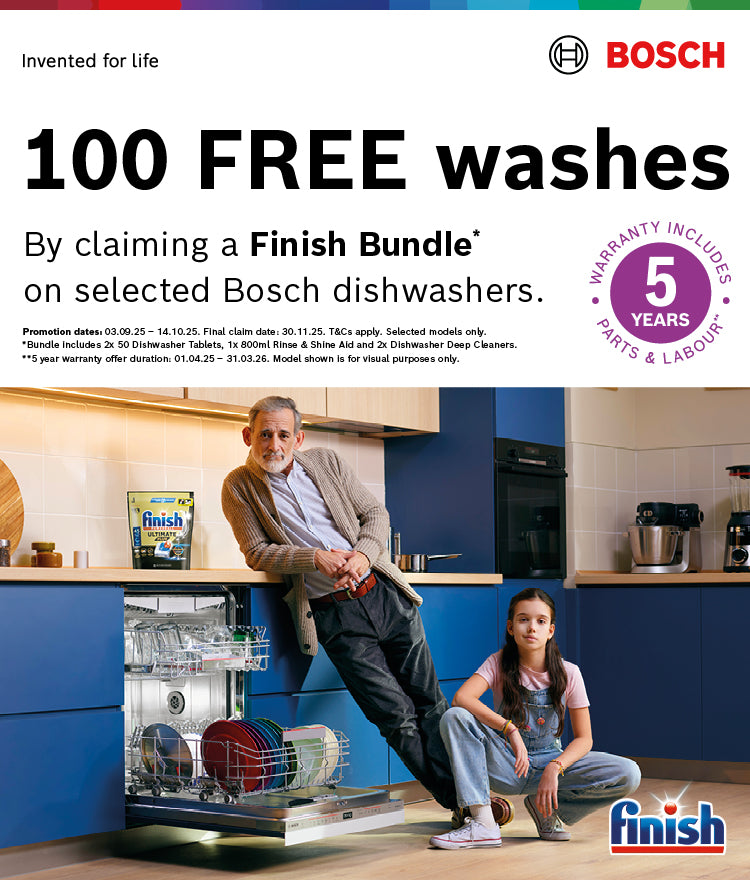 Bosch dishwasher promotion