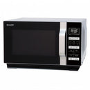 Sharp 23 Litre Flat Tray Cooking Solo Microwave Silver | R360SLM