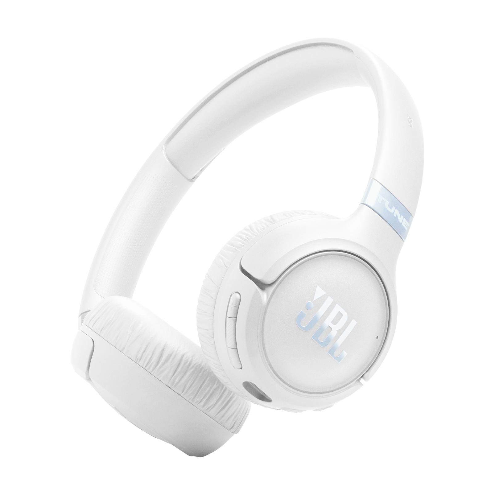 JBL Tune 680NC Wireless On-Ear Noise-Cancelling Headphones White product image