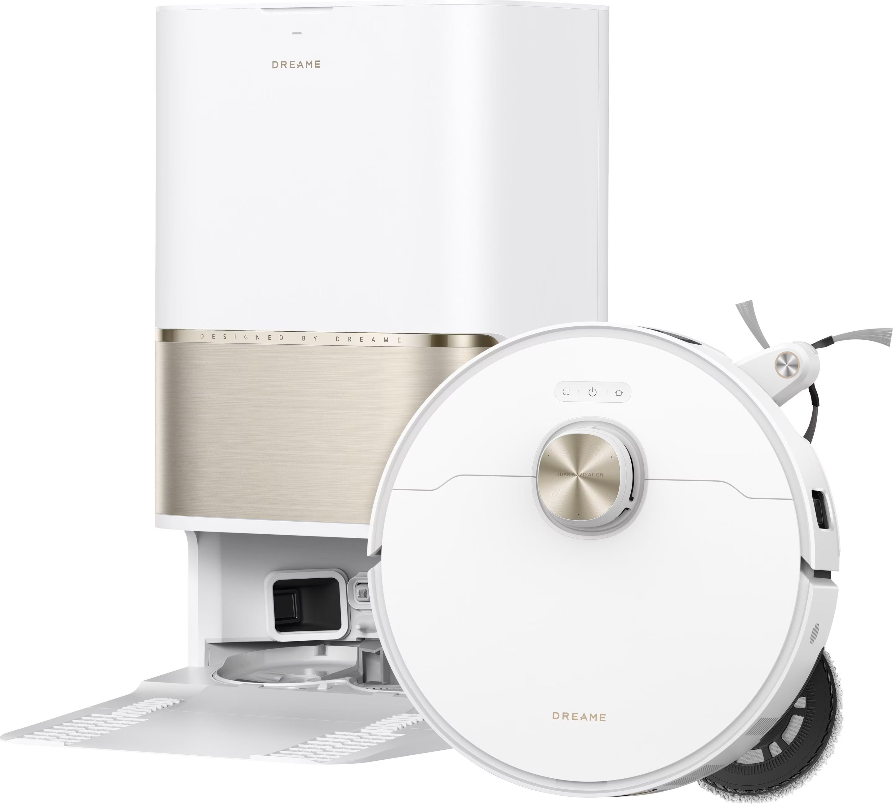 Dreame L50S Pro Ultra Robot Vacuum Cleaner with Mop - White | RLL88HE_WH
