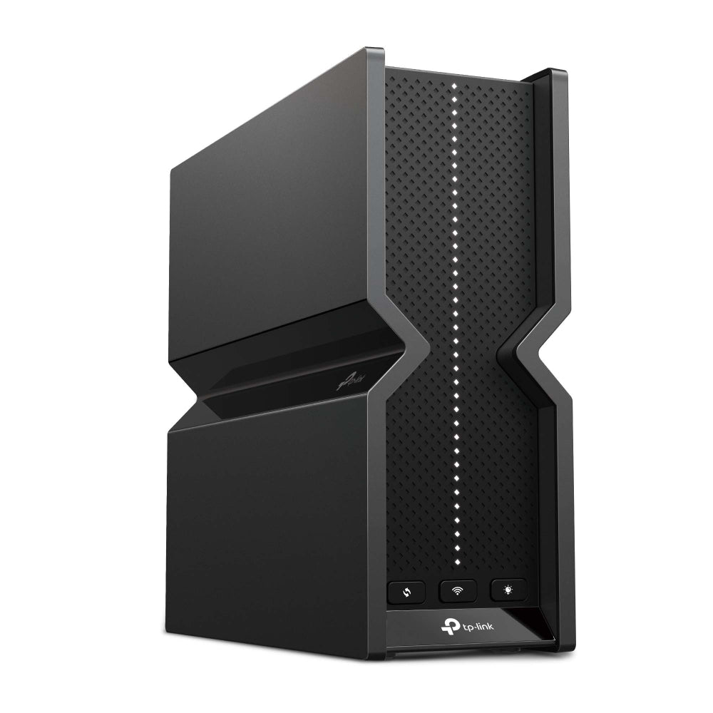 TP-Link Archer BE550 — three-quarter angle view