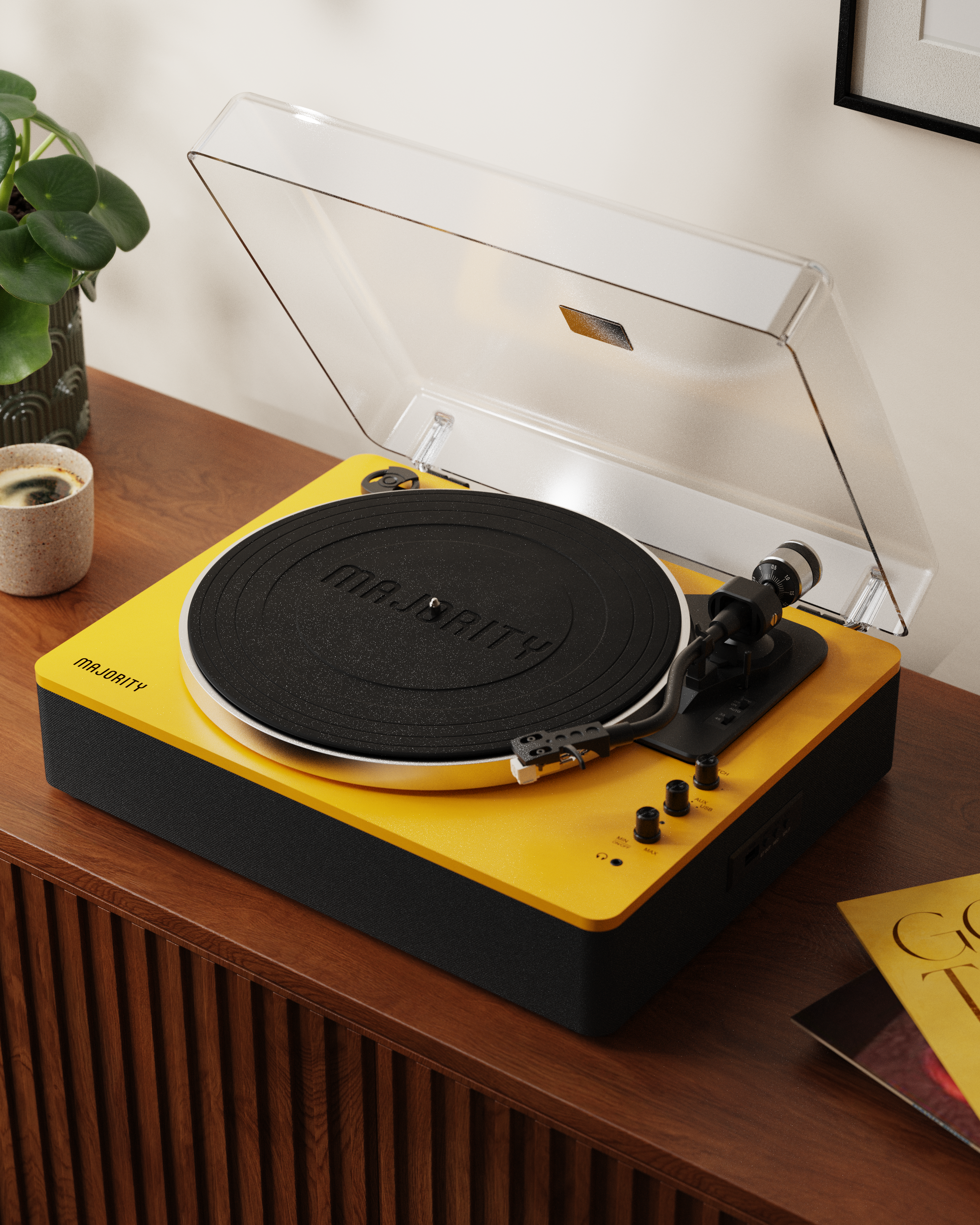Majority Folio Bluetooth Turntable - official product image