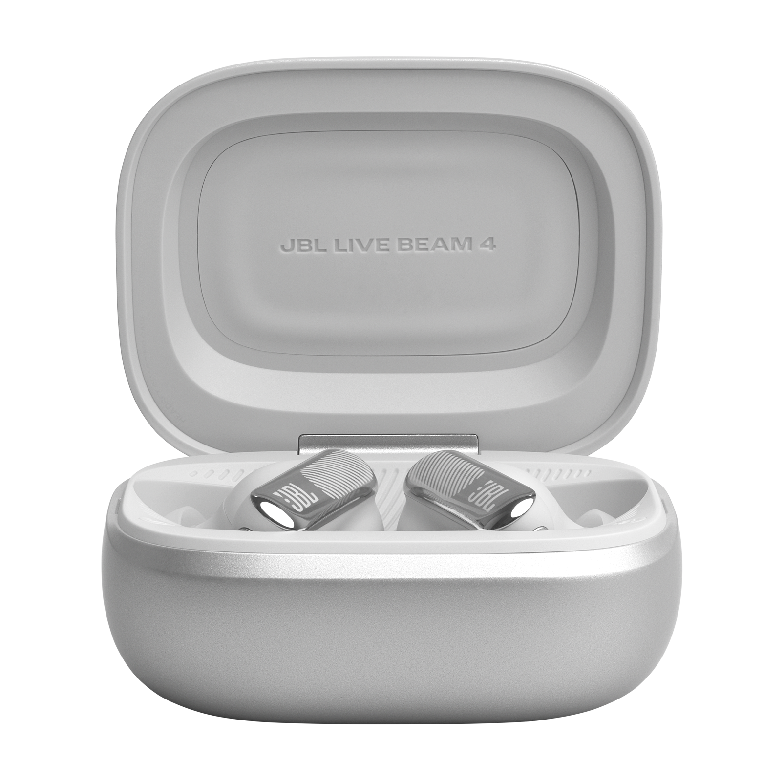JBL Live Beam 4 True Wireless Noise-Cancelling Earbuds Silver product image