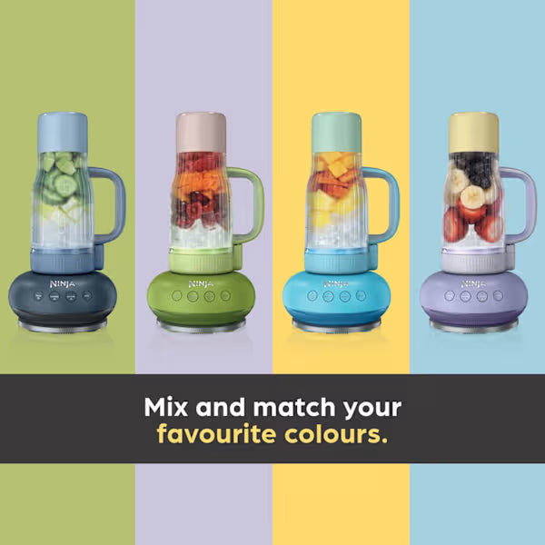Ninja BlendBOSS Tumbler Blender 710ml Blue Raspberry product image