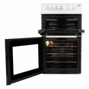 Beko 50cm Double Oven Electric Cooker | KDVC563AW Beko Cooker Euronics Ireland
