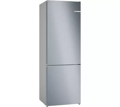 BOSCH Series 4  203x70CM Fridge Freezer - INOX - Frost Free | KGN492LDFG