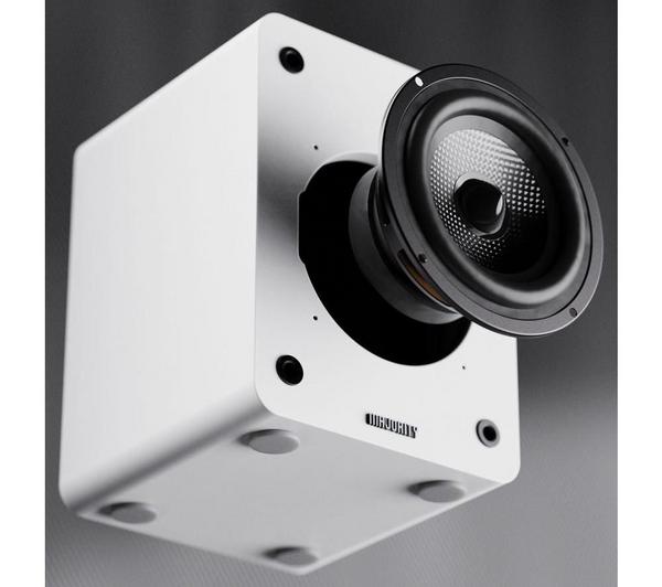 Majority D50X Powered Bookshelf Speakers, White - product image 2