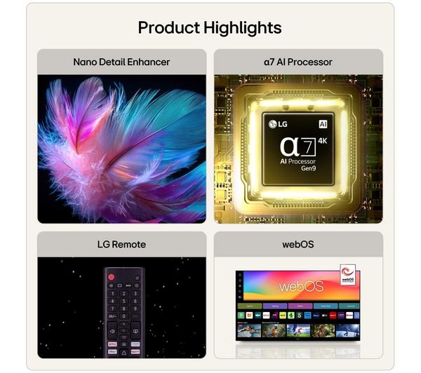 LG NANO NU85 55" 4K UHD Smart TV 2026 | 55NANO85UNA