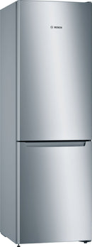 Bosch 176X60CM Frost Free Fridge Freezer Silver | KGN33NLEBG