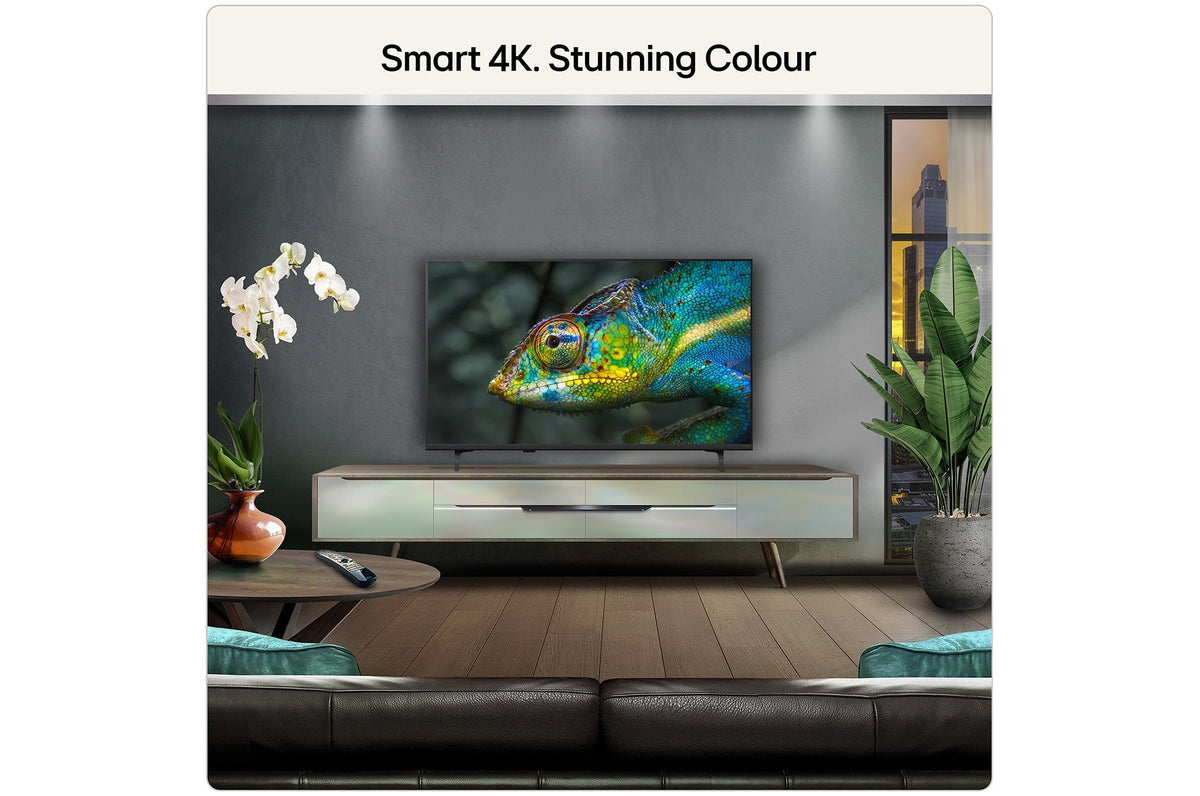 LG 43" QNED72 QNED AI Mini LED 4K Smart TV (2026) - in a living room