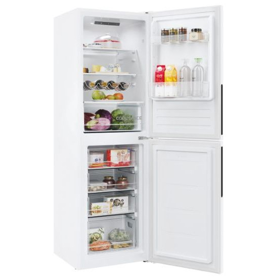 HOOVER 176X55CM FRIDGE FREEZER WHITE | HVCT3L517FWKR